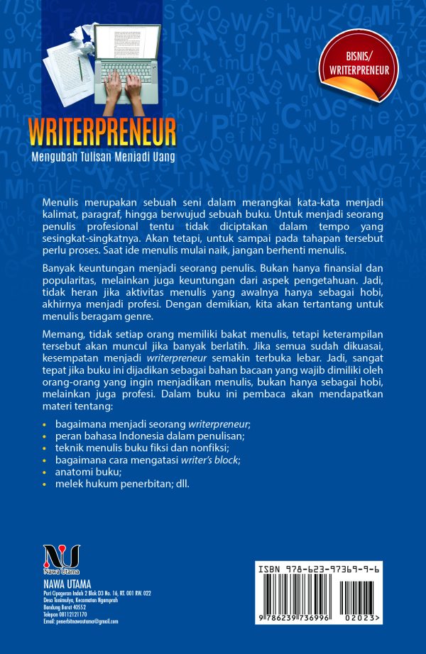 WRITERPRENEUR: Dari Hobi Menjadi Profesi - Image 2