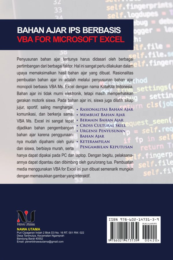 BAHAN AJAR IPS BERBASIS VBA FOR MS EXCEL - Image 2